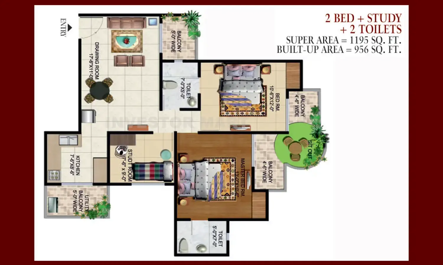 Grand Ajnara Heritage floor plan